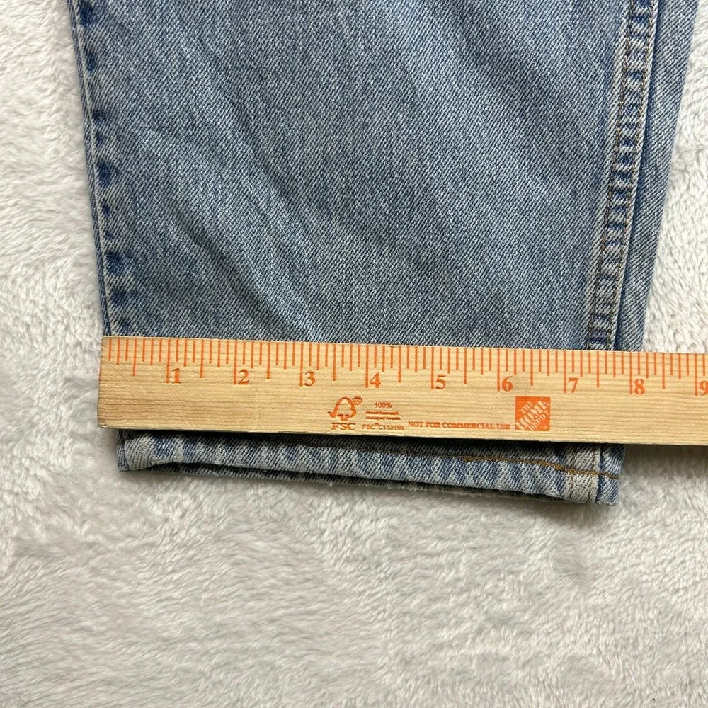 Levi's 560 Loose‎ Fit Tapered Leg Jeans Men Blue Denim Pockets Classic - 37X31.5
